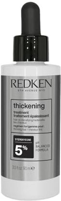 Redken Trattamento Professionale, Siero Leave-in per Capelli in Stato di Diradamento Progressivo, Cerafill Retaliate Stemoxydine 5%, 90 ml