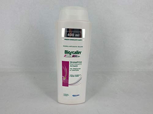 GIULIANI Bioscalin TricoAge 50+ X Shampoo Rinforzante da 400ml Anticaduta e Antietà NUOVO FORMATO. Il contenitore può variare