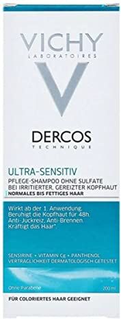 Vichy Shampoo Sensitive Ultra Lenitivo, 200 ml