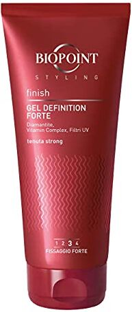 BIOPOINT Styling Gel Capelli Definition a Fissaggio Forte Senza Residui, Azione Rinforzante e Illuminante, Dona Idratazione e Definizione Estrema, 200 ml