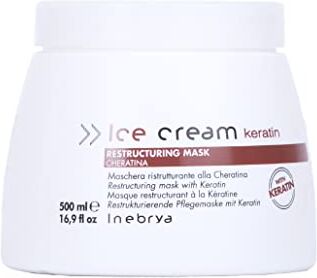 Inebrya Ice Cream Keratin Restructuring Mask 500 Ml