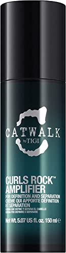 TIGI Catwalk di  Curls Rock Amplifier Crema Arricciante per Definizione e Controllo de Capelli Ricci, 150 ml (l'imballaggio può variare)