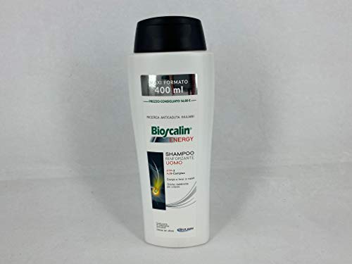 GIULIANI BIOSCALIN ENERGY Shampoo Rinforzante con ATP e AJB da 400ml CAPELLI UOMO NUOVO FORMATO