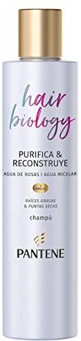 Pantene Pro-v Hair Biology Purifica & Ricostruye Shampoo Ml, Per Radici Grasse E Punte Secche, 250 Millilitro