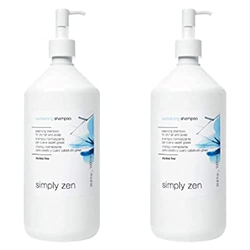 Simply normalizing shampoo DUO PACK 2 x 1000 ml shampoo normalizzante per cute e capelli grassi 2000ml PROMOZIONE SPEDIZIONE GRATUITA
