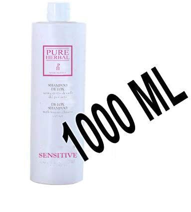 Pure shampoo  detox cute e capelli 1000 ml (detox)