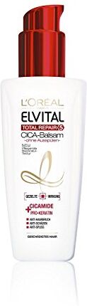 L'Oreal Paris Elvital Total Repair 5 Balsamo Cica No Risciacquo Cura Riparazione texture contenuto: 100 ml L'aiuto prima Haarburuch, Danni ai capelli e punte aperte alla protezione