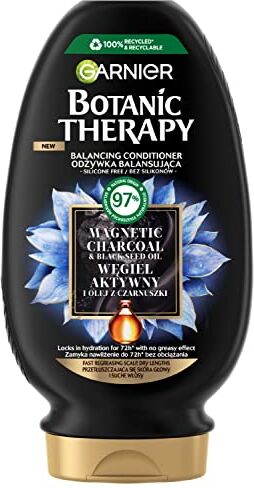 Garnier Botanic Therapy Carbone Attivo e Olio di cumino nero Balsamo per capelli 200 ml