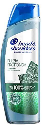 Head Shampoo Pulizia Profonda Antiprurito, Sollievo Contro la Forfora, con Menta Piperita, Capelli fino a 100% Liberi dalla Forfora, 250 ml