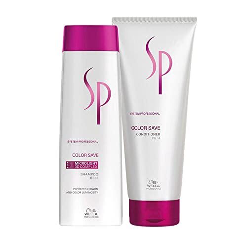 System Professional Color Save Duo Shampoo 250ml + Conditioner 200ml by Wella