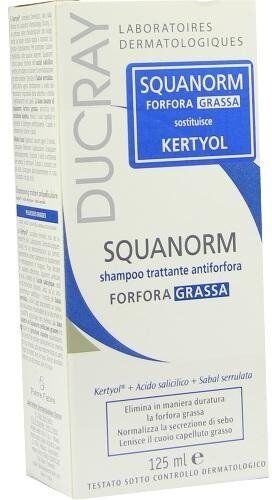 Ducray Squa Norm grassa Shampoo Antiforfora Shampoo 125 ML