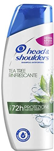 Head Tea Tree Rinfrescante Antiforfora Shampoo, 250ml