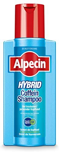 Alpecin Shampoo ibrido alla caffeina, anticrespo, previene la caduta di capelli