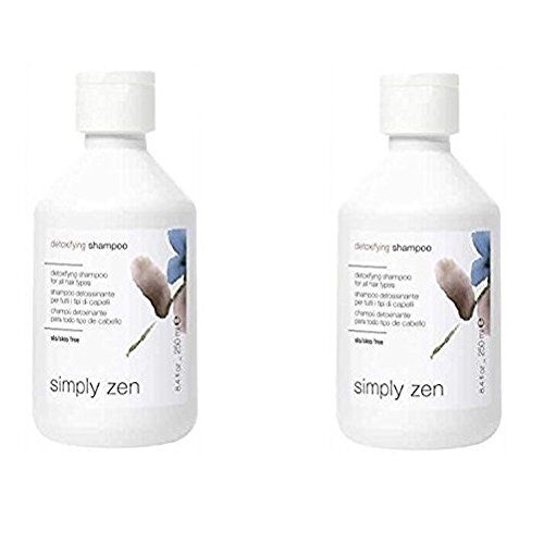 Simply detoxifying shampoo DUO PACK 2 x 250 ml shampoo detossinante per tutti i tipi di capelli 500ml PROMOZIONE SPEDIZIONE GRATUITA