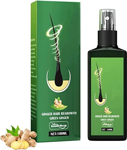 Pelinuar GrowthPlus Spray nutriente allo zenzero, spray nutriente allo zenzero biologico per la crescita e la ricrescita dei capelli, spray nutriente allo zenzero per uomini e donne (1 pezzo)