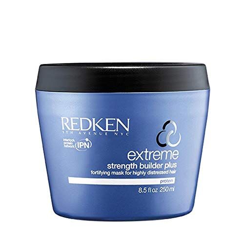 Redken Extreme, Maschera Professionale per capelli danneggiati, formula con proteine vegetali, fortifica e ripara i capelli sfibrati con un trattamento specifico delle zone indebolite, 250 ml