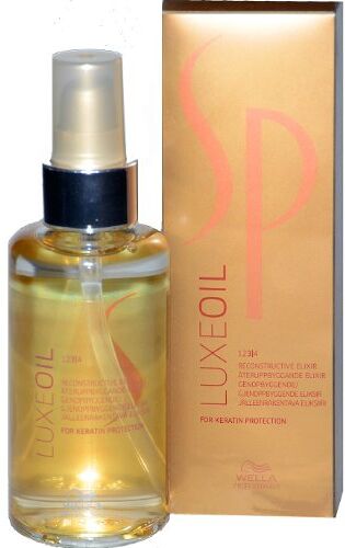 Wella Luxeoil For Kertain Hair Protection 100 ml With Wooden Comb