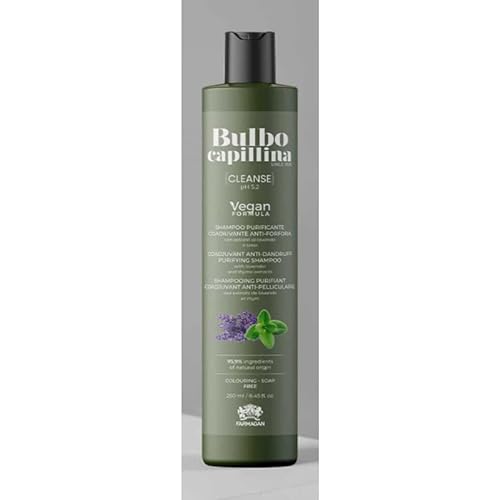Generico Bulbo Capillina Cleanse Shampoo Purificante anti forfora Farmagan riequilibrante e sebo-regolatore 1000 ml