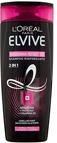 L'ORÉAL Elvive Shampoo Arginina Resist 2In1, 250ml