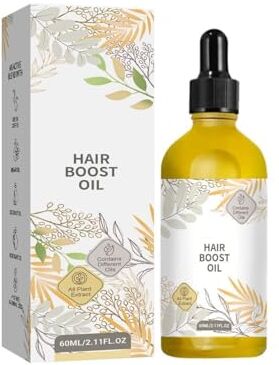 Generic Veganic Natural Hair Growth Oil, Veganic Hair Growth Oil, Veganic Hair Oil, Hair Oil for Dry Damaged Hair Hair Hair for Women and Men (1pc)