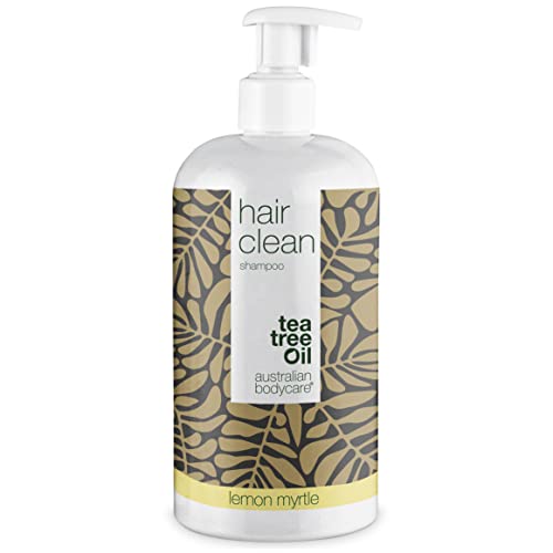 Australian Bodycare Hair Clean 500ml   Shampoo capelli secchi antiforfora e antiprurito al tea tree oil e mirto australiano   Cura quotidiana del cuoio capelluto contro psoriasi, eczema e brufoli