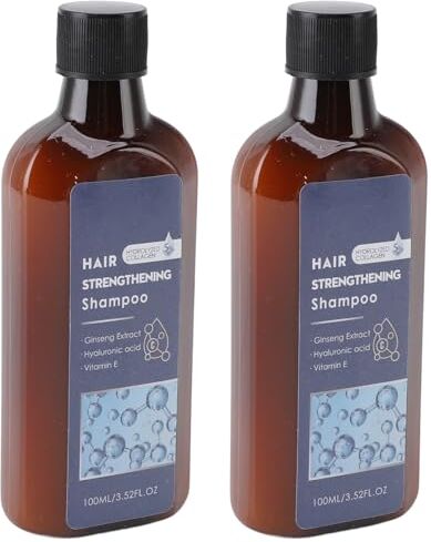 Generic Shampoo da Uomo, Pulizia Profonda 2 Pezzi 100 Ml Shampoo Idratante da Uomo per i Viaggi