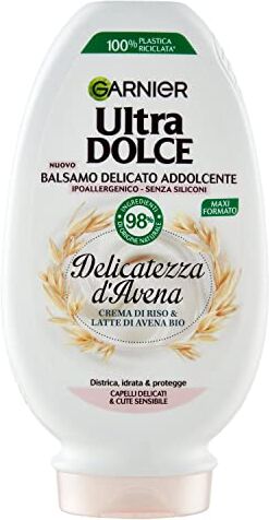 Garnier Balsamo Ultra Dolce al Crema di Riso e Latte d'Avena, 250ml