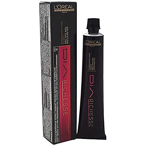 L'Oreal L'Oréal Dia Richesse Colore Professionale per Capelli, 6.01 Biondo Scuro Ghiaccio, 50 ml