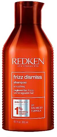 Redken Shampoo professionale Frizz Dismiss, Azione disciplinante per capelli crespi e ribelli, 300 ml