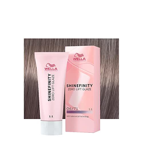 Wella Shinefinity Frosted Chestnut 06/71 Biondo Cenere Scuro 60ml colorazione demipermanente