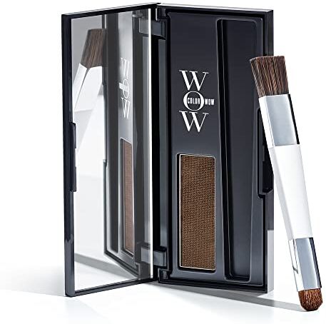 COLOR WOW ColorWow Root Cover Up, Kit per coprire la ricrescita dei capelli, in polvere minerale, Marrone (Medium Brown)