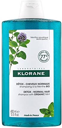 Klorane Anti-Pollution Detox Shampoo With Aquatic Mint 400 Ml