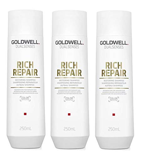 Goldwell Dualsenses Rich Repair Restoring Shampoo 250ml X3