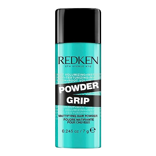 Redken Polvere per capelli per tutti i tipi di capelli, per più volume e più presa, assorbe i depositi di grasso, capelli dall'aspetto pieno, presa in polvere, 1 x 7 g