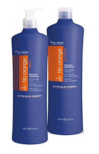 FANOLA No Orange Shampoo + Maschera Antiarancio 2000 Ml