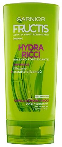 Garnier Fructis Balsamo Crema Fortificante Hydra per Ricci Capelli Ricci Tendenti al Crespo 200 ml