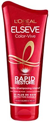 L'ORÉAL Paris Elsève Rapid Restore Color-Vive Balsamo intensivo/protezione durevole, 180 ml