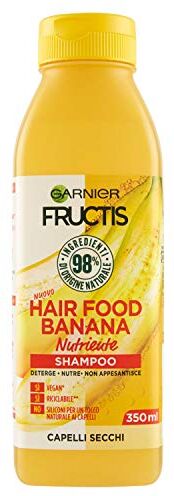 Garnier Shampoo, Banana Nutriente, 350 ml (Confezione da 1)