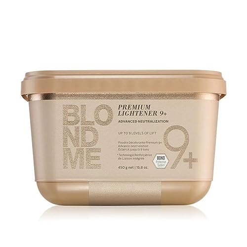 Generic Schwarzkopf Decolorante Blondme Premium Lightener 9+ 450gr + Omaggio Shampoo DNA Colore Illuminante 250 ml
