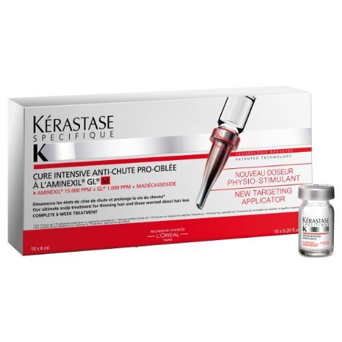 KERASTASE Kérastase Specifique Intervention mit Aminexil GL, Lozione Anticaduta 10 x 6 ml