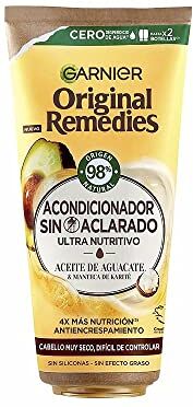 Garnier ORIGINAL REMEDIES AGUACATE Y KERITÉ acondicionador sin aclarado 200 ml