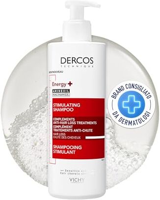 Vichy Dercos Énergisant Shampooing Complément Anti-Chute 400 Ml