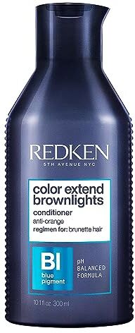 Redken Balsamo professionale Color Extend Brownlights, Azione Protettrice del Colore, Per capelli castani, 300 ml