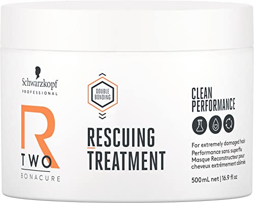 Schwarzkopf R-Two Bonacure Rescuing Treatment 500 ml Maschera rigenerante per capelli estremamente danneggiati.