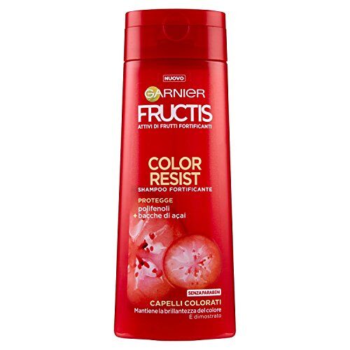 Garnier Fructis Shampoo Fortificante Color Resist per Capelli Colorati o Mèches 250 ml