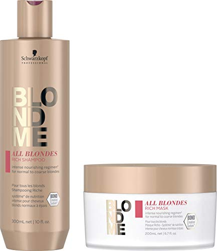 Schwarzkopf Professional Duo Pack Shampoo e Maschera All Blondes per tutti i tipi di capelli biondi