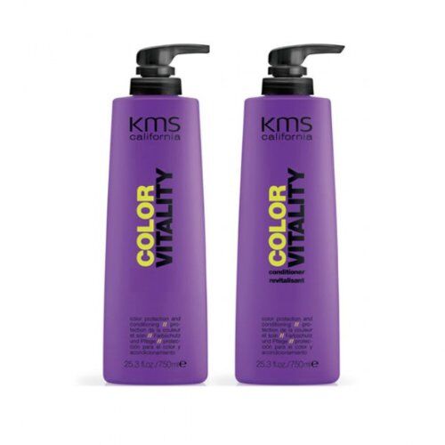 Goldwell KMS California Color Vitality Shampoo & Conditioner For Coloured Hair 750ml by KMS California