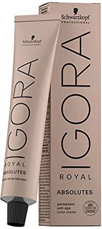 Schwarzkopf Coloration Professional Igora Royal Crema colorante permanente anti invecchiamento 8-140 biondo chiaro cenere beige naturale