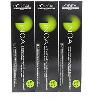 L'ORÉAL Inoa 7.3 Biondo medio dorato, 60 ml, 3 pezzi