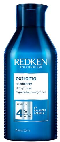 Redken Balsamo professionale Extreme, Trattamento fortificante per capelli danneggiati, 500 ml